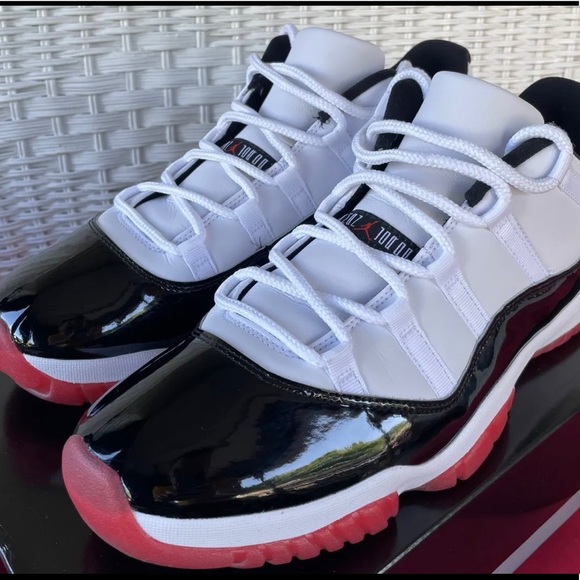Jordan Other - Jordan 11 Retro Low Concord Bred Black Red w/ OG Box - 2020 mens size 13